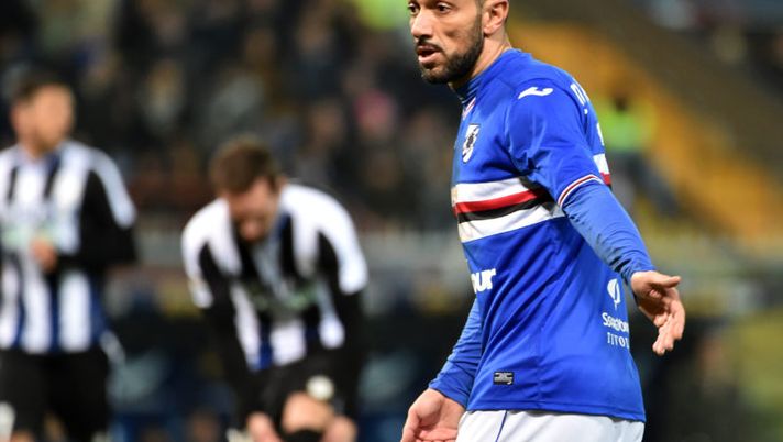 GENOA, ITALY - DECEMBER 22: Fabio Quagliarella of Sampdoria during the Serie A match between UC Sampdoria and Udinese Calcio at Stadio Luigi Ferraris on December 22, 2016 in Genoa, Italy. (Photo by Paolo Rattini/Getty Images) Samp, Quagliarella anche oggi non si allena. Ma vuole recuperare per la Juve - immagine 1