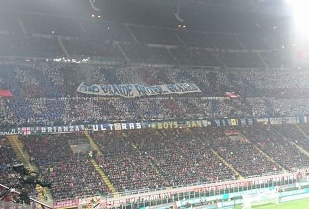  La Curva Nord dell'Inter, foto Pianetamilan.it 