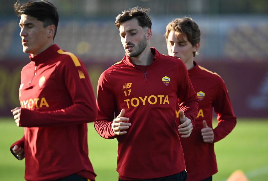 Roma, ripresi gli allenamenti a Trigoria – FOTO GALLERY - immagine 33