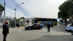 VIDEO Palermo-Turris: l’arrivo della squadra di Caneo al “Renzo Barbera”
