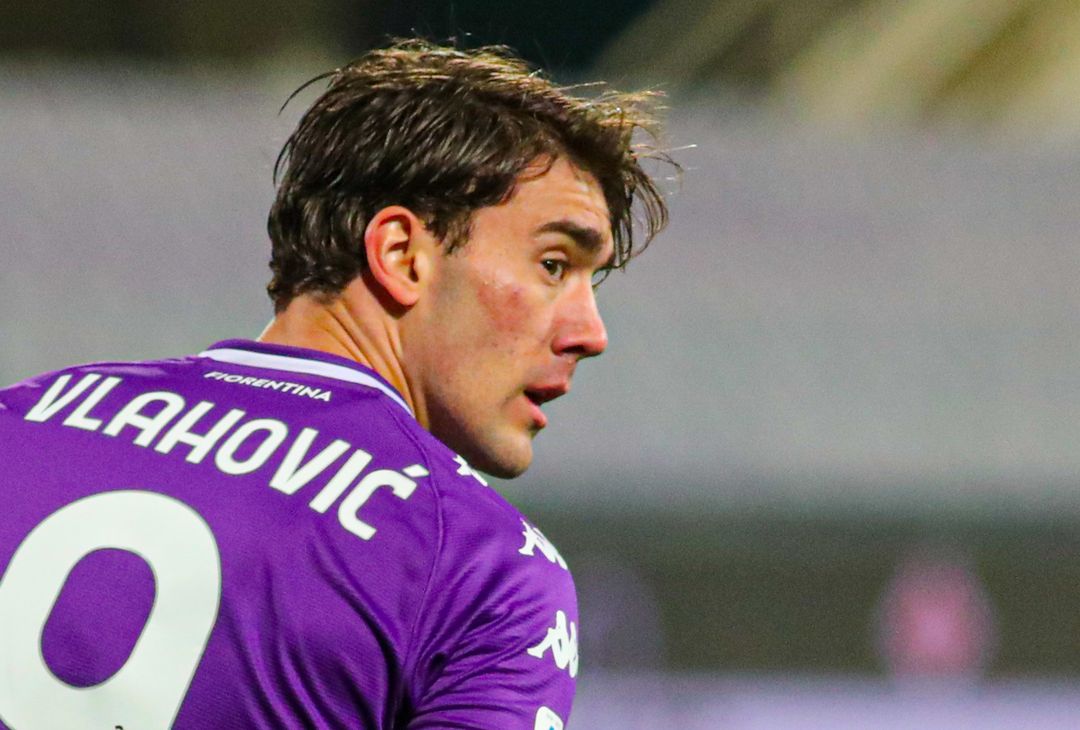  GERMOGLI PH 3 MARZO 2021 FIRENZE STADIO ARTEMIO FRANCHI CAMPIONATO DI SERIE A FIORENTINA VS ROMA NELLA FOTO VLAHOVIC 