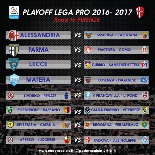 Playoff Lega Pro, tanti incroci interessanti più un match… bollente Padova Sport Playoff Lega Pro, tanti incroci interessanti più un match… bollente Padova Sport
