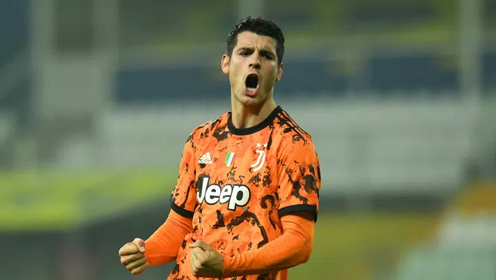 Alvaro Morata, attaccante della Juventus (Getty Images)