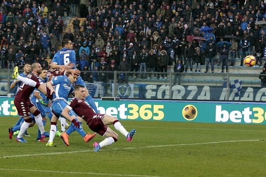 EMPOLI, ITALY - FEBRUARY 05: Andrea Belotti of Torino FC scores the opening goal during the Serie A match between Empoli FC and FC Torino at Stadio Carlo Castellani on February 5, 2017 in Empoli, Italy. (Photo by Gabriele Maltinti/Getty Images) EMPOLI, ITALY - FEBRUARY 05: Andrea Belotti of Torino FC scores the opening goal during the Serie A match between Empoli FC and FC Torino at Stadio Carlo Castellani on February 5, 2017 in Empoli, Italy. (Photo by Gabriele Maltinti/Getty Images)