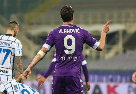 GERMOGLI PH: 5 FEBBRAIO 2021 FIRENZE STADIO ARTEMIO FRANCHI SERIE A FIORENTINA VS INTER NELLA FOTO VLAHOVIC GERMOGLI PH: 5 FEBBRAIO 2021 FIRENZE STADIO ARTEMIO FRANCHI SERIE A FIORENTINA VS INTER NELLA FOTO VLAHOVIC