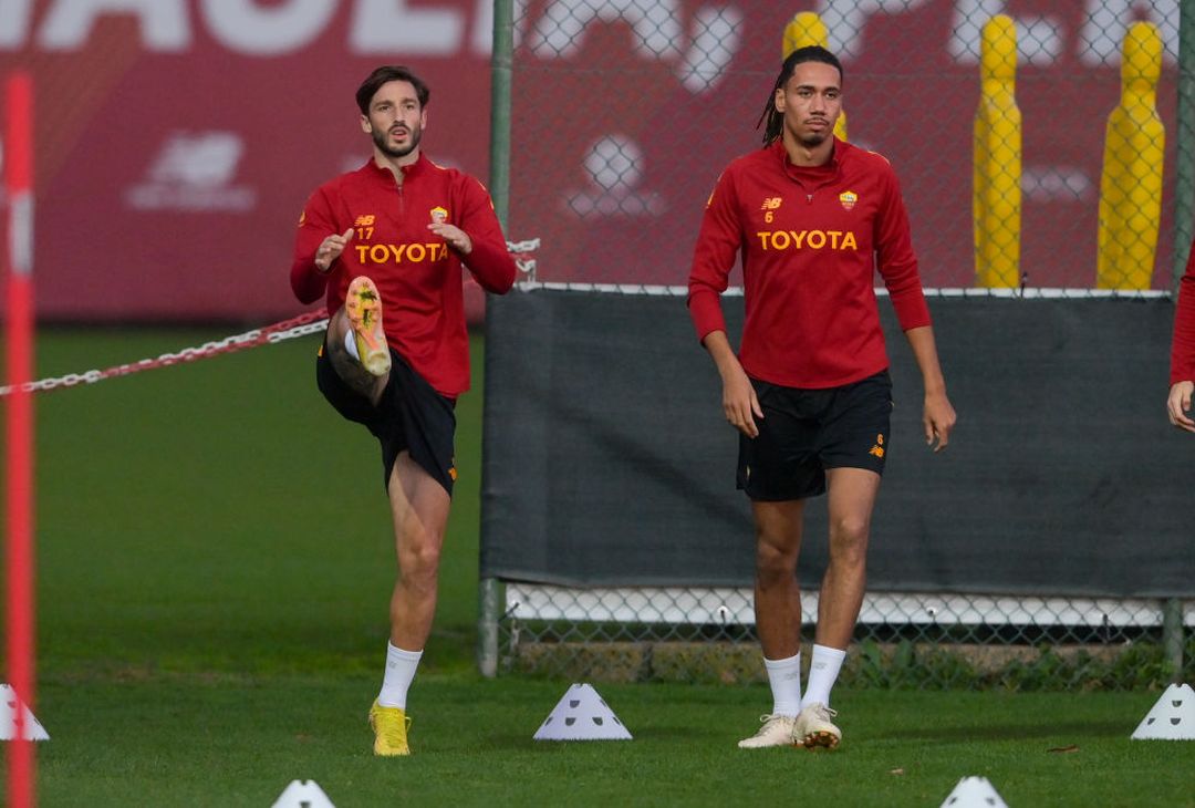 Trigoria, l’allenamento di rifinitura della Roma in vista del derby – FOTO GALLERY - immagine 43