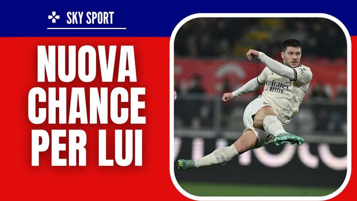 Luka Jovic, attaccante del Milan 21/02/2024 PianetaMilan.it