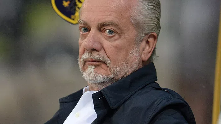 Aurelio De Laurentiis presidente del Napoli