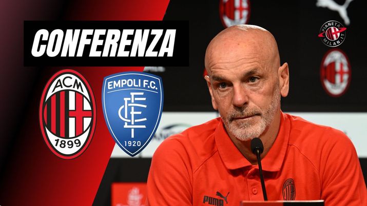 Conferenza stampa Pioli Milan-Empoli Serie A 2022-2023