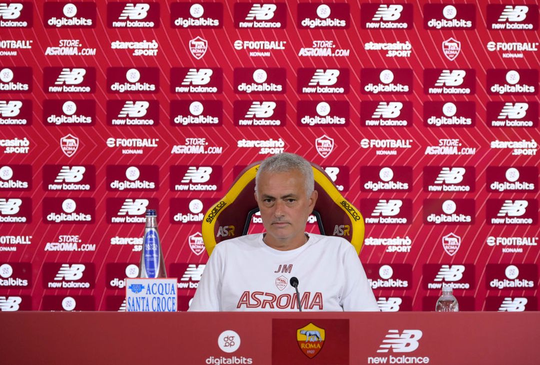 La conferenza stampa di José Mourinho in vista della Salernitana – FOTO GALLERY - immagine 9