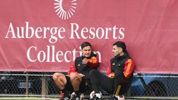 Roma, derby Under 15 con spettatori eccellenti: Dybala e Paredes…