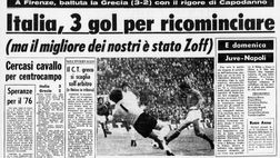Italia imbattuta contro la Grecia da quasi 50 anni (e da sempre in Italia)