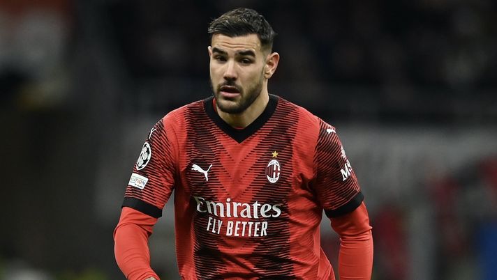 Theo Hernández AC Milan Milan-Borussia Dortmund 1-3 Champions League 2023-2024