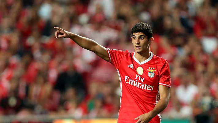 LISBON, PORTUGAL - AUGUST 21: Benfica's Portuguese forward Goncalo Guedes during the match between SL Benfica and Vitoria Setubal FC for the Portuguese Primeira Liga at Estadio da Luz on August 21, 2016 in Lisbon, Portugal.  (Photo by Carlos Rodrigues/Getty Images)  LISBON, PORTUGAL - AUGUST 21: Benfica's Portuguese forward Goncalo Guedes during the match between SL Benfica and Vitoria Setubal FC for the Portuguese Primeira Liga at Estadio da Luz on August 21, 2016 in Lisbon, Portugal.  (Photo by Carlos Rodrigues/Getty Images)