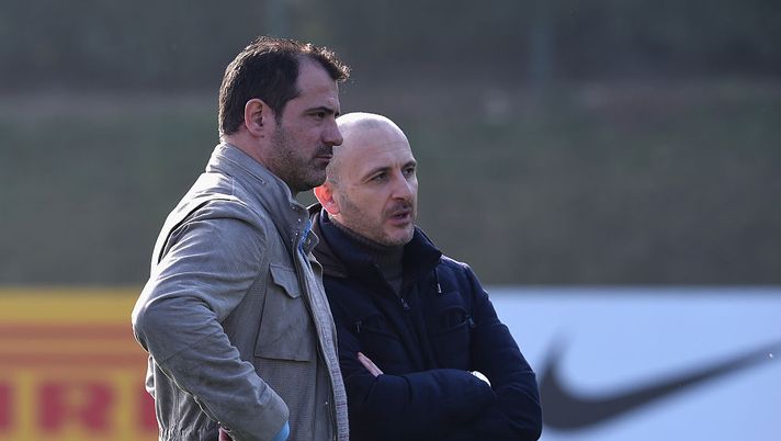 Piero Ausilio e Dejan Stankovic Piero Ausilio e Dejan Stankovic