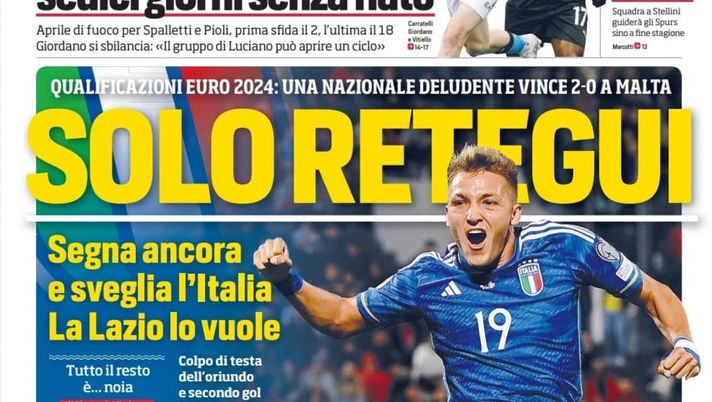 EDICOLA CDS – Retegui segna ancora e sveglia l’Italia. Conte-Tottenham, rescissione - immagine 1