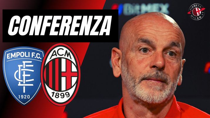 Conferenza Stampa Stefano Pioli Empoli-Milan Serie A 2023-2024