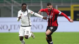 Milan-Spezia, Gyasi: “Un sogno venire qua e fare una partita così”