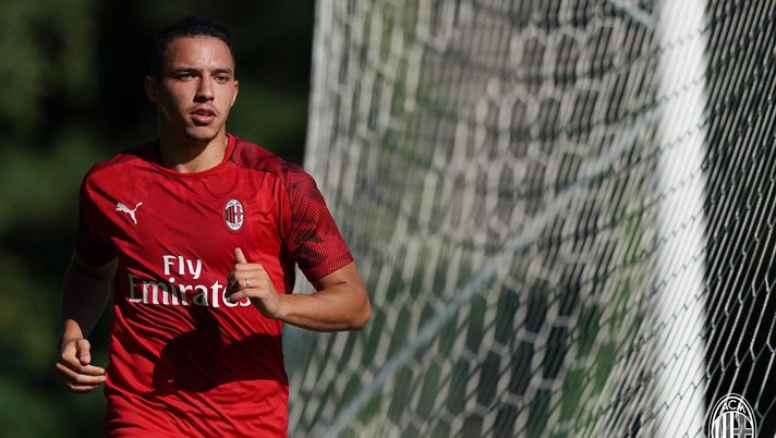 Ismael Bennacer, centrocampista del Milan, foto @acmilan 
