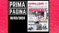 Prima pagina Corriere dello Sport: ABisseck. Oggi il Milan