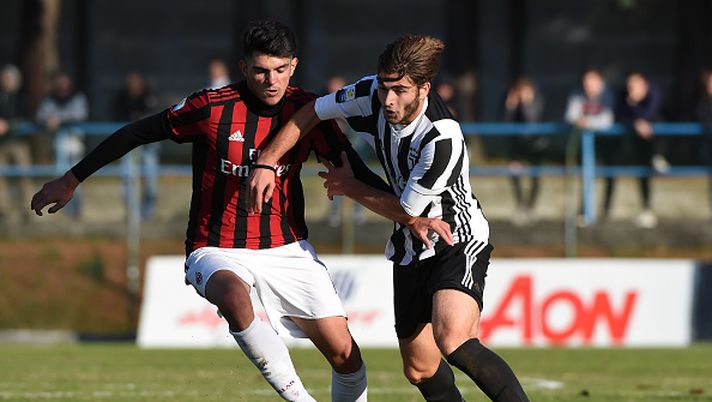 Raoul Bellanova, terzino della Primavera del Milan (GETTY images) 