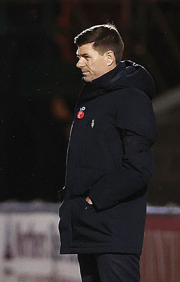 Steven Gerrard contro il St. Mirren (Photo by Ian MacNicol/Getty Images) 