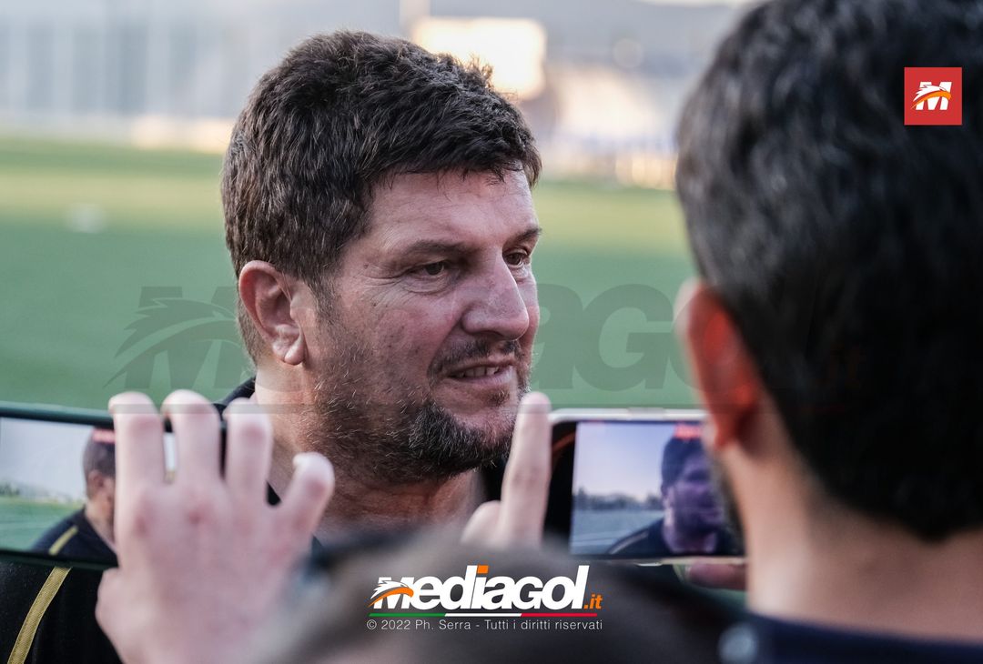 FOTO, Silvio Baldini nel post partita Marineo-Palermo (gallery) - immagine 6