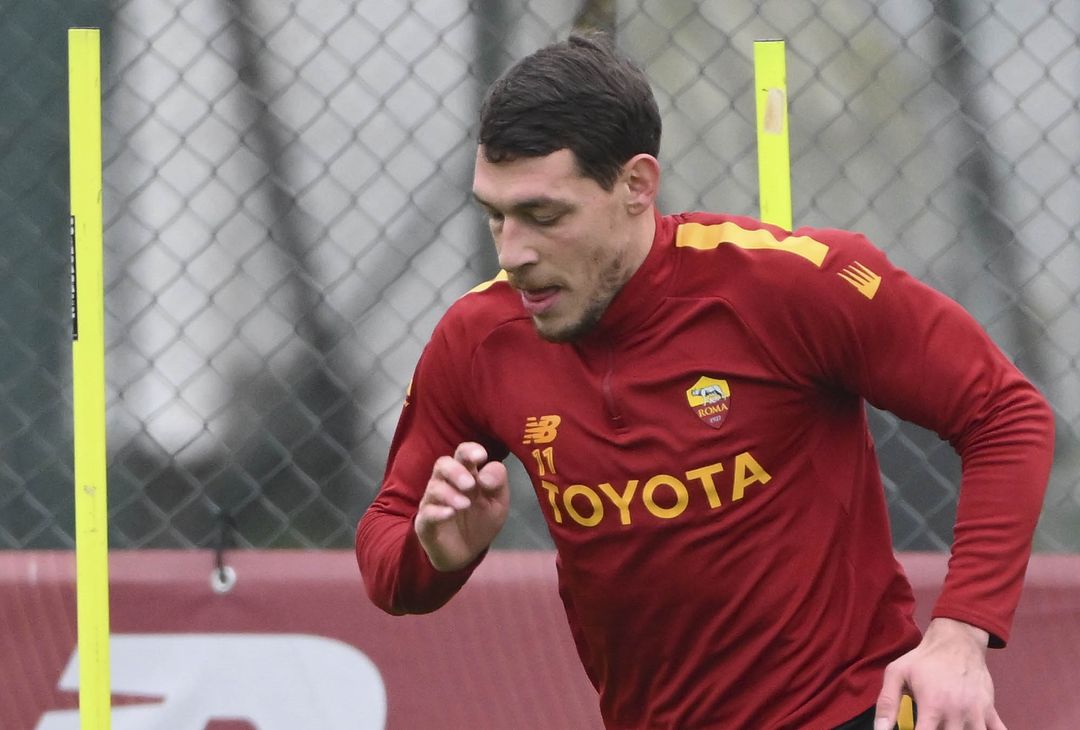 Roma, allenamento a Trigoria in vista del Milan – FOTO GALLERY - immagine 22