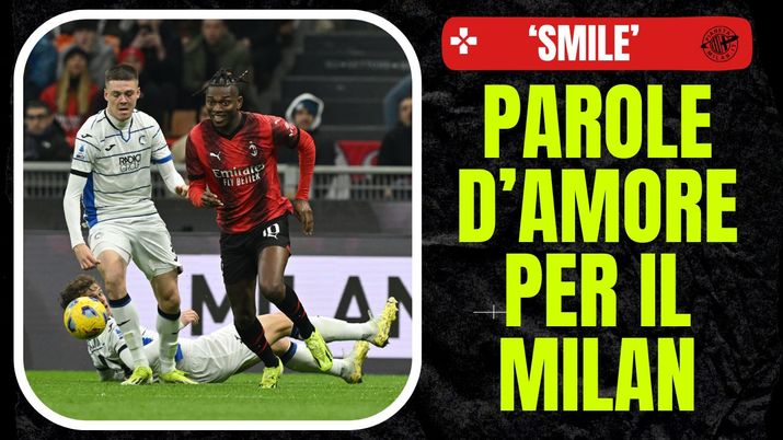 Rafael Leao AC Milan Milan-Atalanta 1-1 Serie A 2023-2024