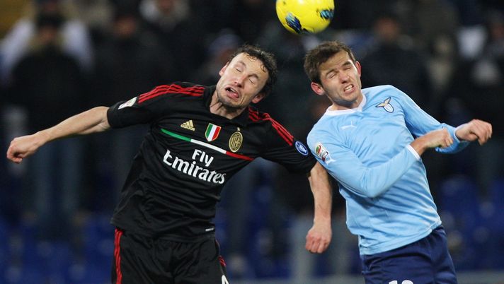 Lulic all'Olimpico contro i rossoneri