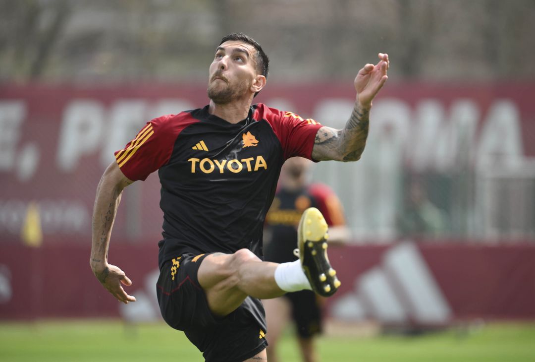 Roma, l’allenamento a due giorni dal Milan – FOTOGALLERY - immagine 4