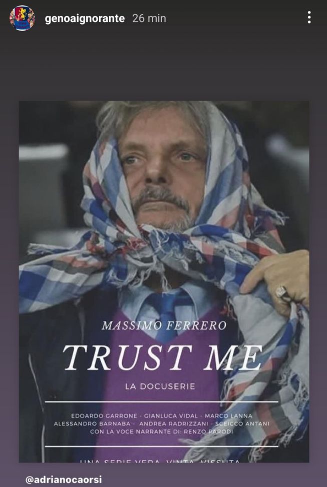 La Samp e il derby del trust: Ferrero-Radrizzani, la nuova docuserie…”genoana”…- immagine 2