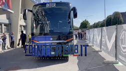 VIDEO FCIN1908 / Lugano-Inter, l’arrivo della squadra di Inzaghi allo stadio