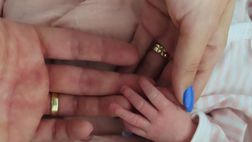 Courtois e la sua Mishel sono diventati genitori: ecco il nome scelto per la figlia