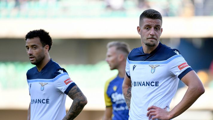Anderson e Milinkovic contro il Verona Anderson e Milinkovic contro il Verona