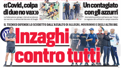 Prima Pagina, Corriere dello Sport: “Inzaghi contro tutti. Osimhen senza limiti”