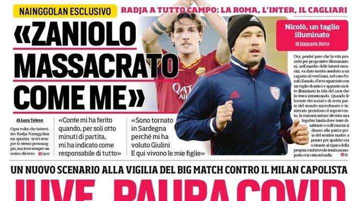 Corriere dello Sport, la prima pagina di oggi, martedì 5 gennaio 2021 
