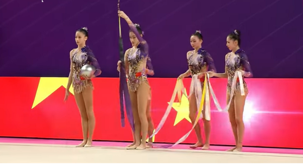Mondiali di Ginnastica Ritmica, show della Nazionale Cinese con omaggio a Harry Potter- immagine 2