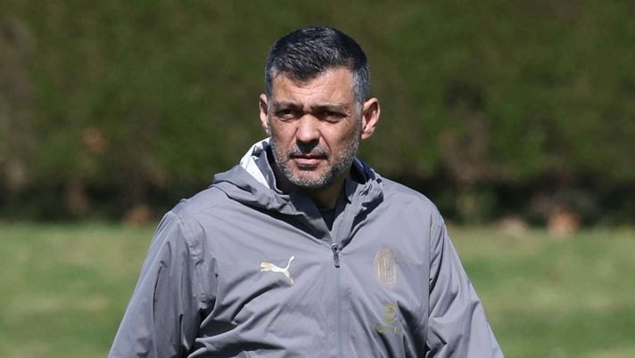 Sergio Conceicao AC Milan allenamento Milanello