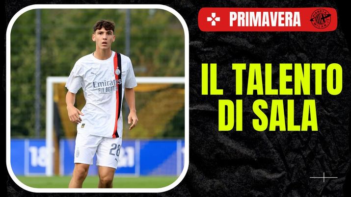 Emanuele Sala, giocatore del Milan Primavera - PianetaMilan.it