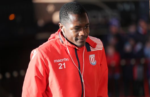  SUNDERLAND, ENGLAND - JANUARY 14: Gianelli Imbula of Stoke City arrives prior to the Premier League match between Sunderland and Stoke City at Stadium of Light on January 14, 2017 in Sunderland, England. (Photo by Ian MacNicol/Getty Images) 