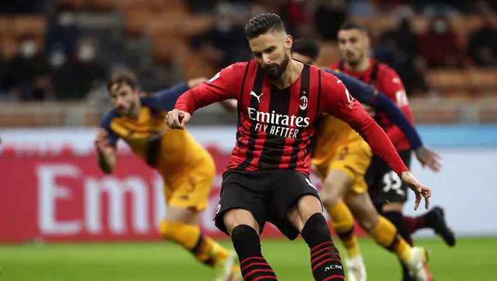 Olivier Giroud Milan Roma