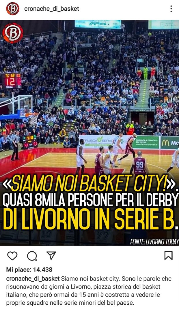 L’urlo del derby di Livorno: “Basket City siamo noi!”- immagine 2