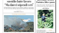 Prima Pagina, La Repubblica-Palermo: “Reddito di cittadinanza, sussidio batte lavoro”