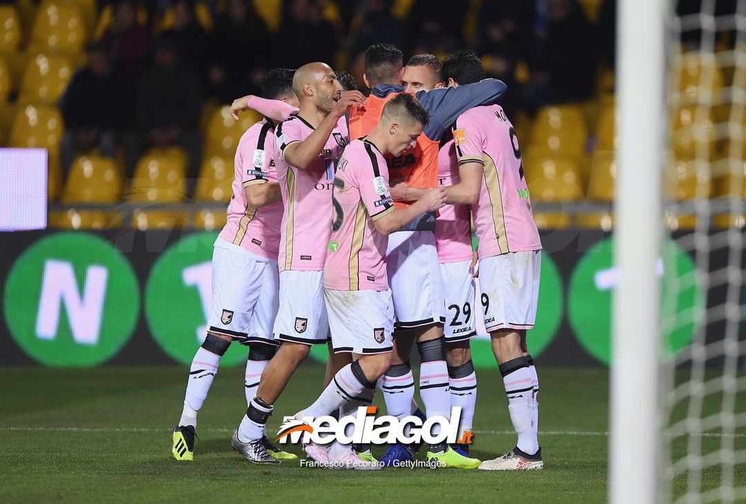  during the Serie B match between Benevento and Carpi FC at Stadio Ciro Vigorito on April 14, 2019 in Benevento, Italy. 