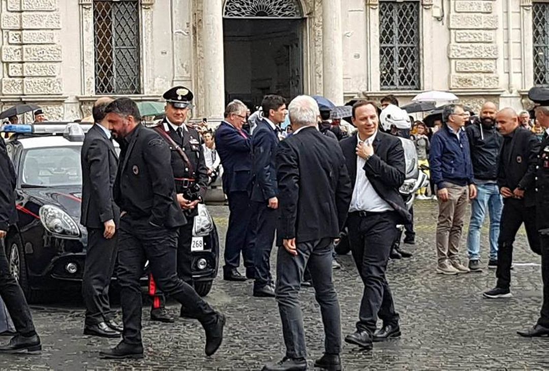 GALLERY PM – Coppa Italia, ecco l’arrivo del Milan al Quirinale - immagine 7