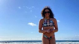 Federica Brignone, un’altra passione: dopo lo sci, eccola alle prese con il surf