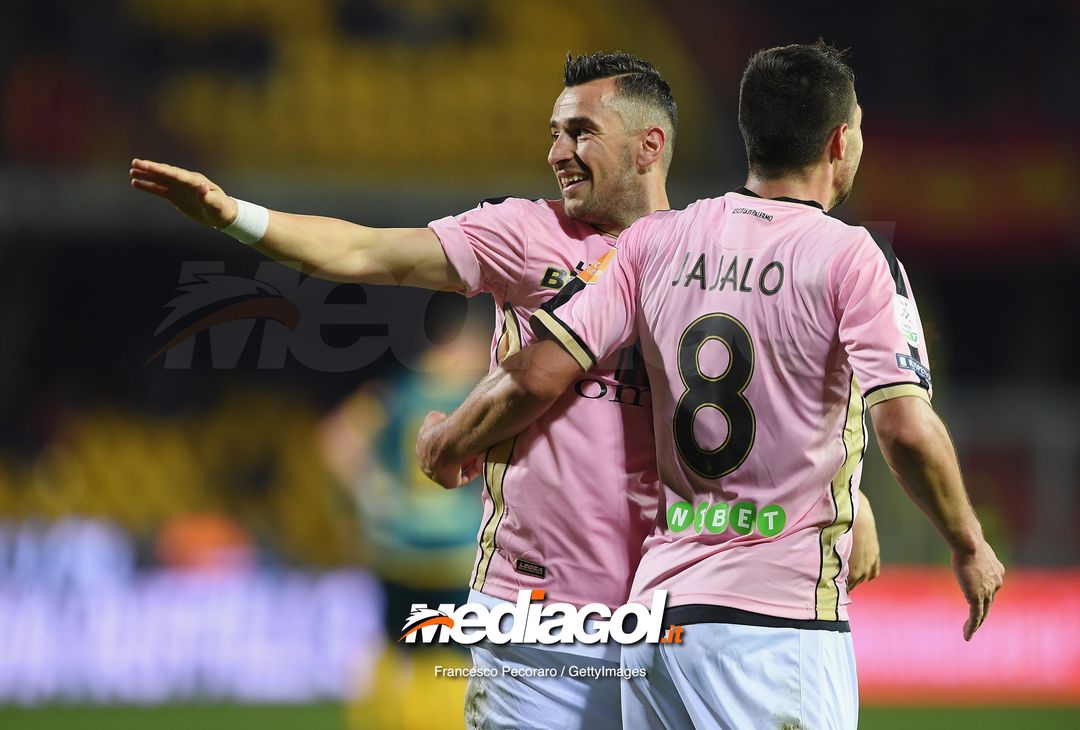  during the Serie B match between Benevento and Carpi FC at Stadio Ciro Vigorito on April 14, 2019 in Benevento, Italy. 