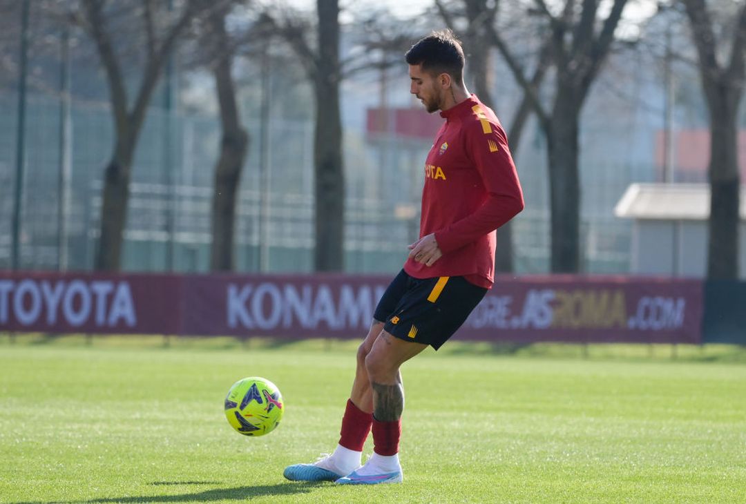 Trigoria, l’allenamento dei giallorossi a due giorni da Napoli-Roma – FOTO GALLERY - immagine 21