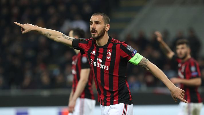 Leonardo Bonucci in Milan-Arsenal (credits: GETTY Images) 